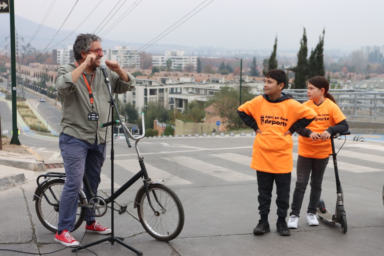 Inauguración Ciclovía El Carmen