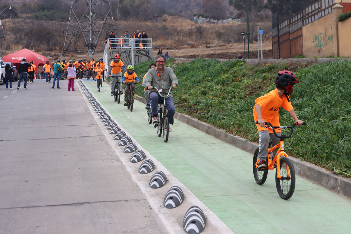 Inauguración Ciclovía El Carmen