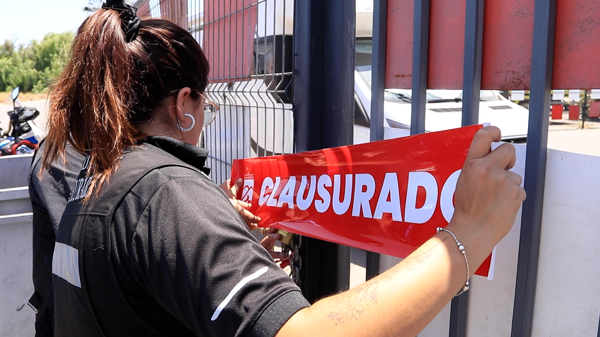 Clausura Helipuerto