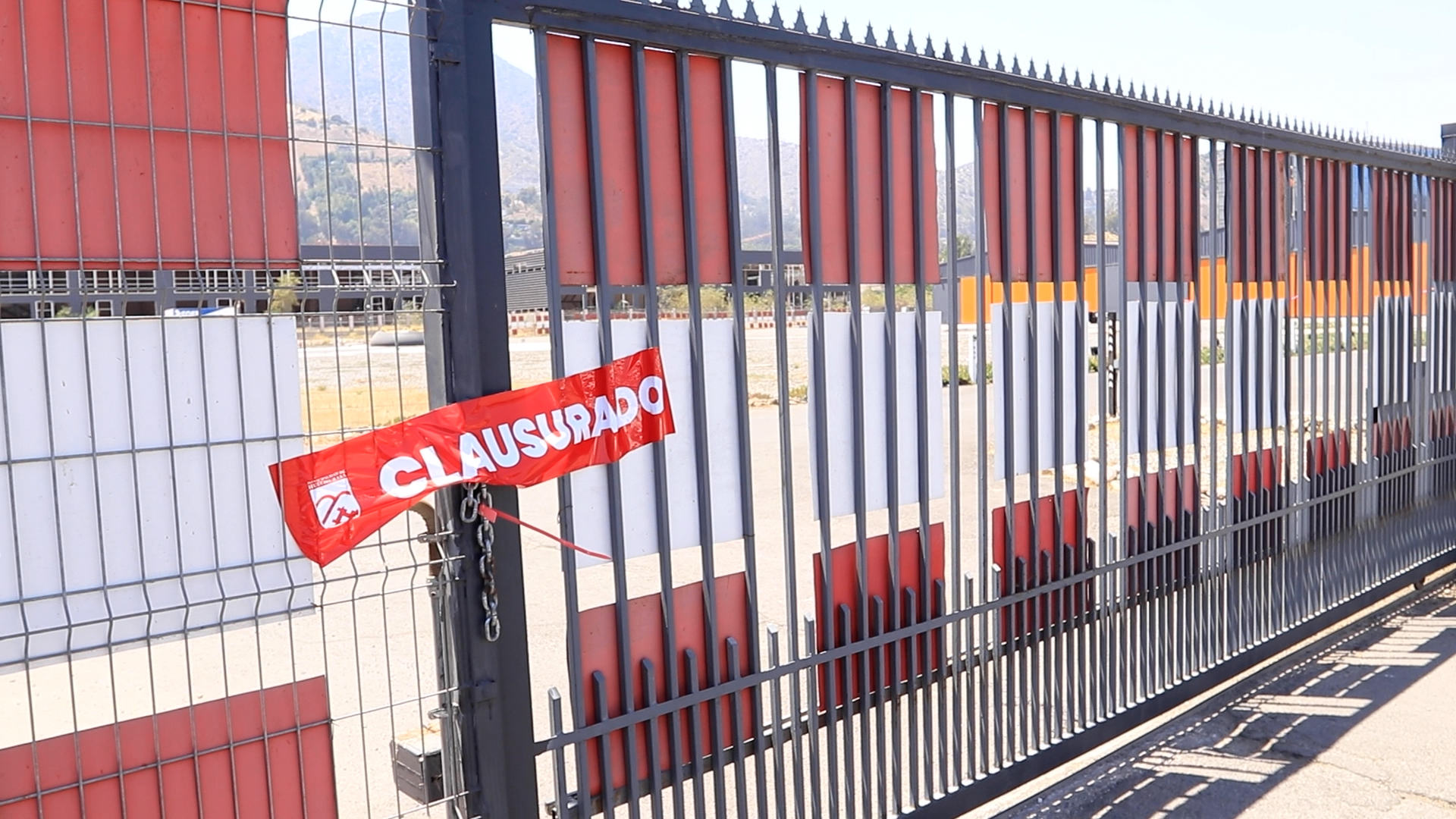 Clausura Helipuerto